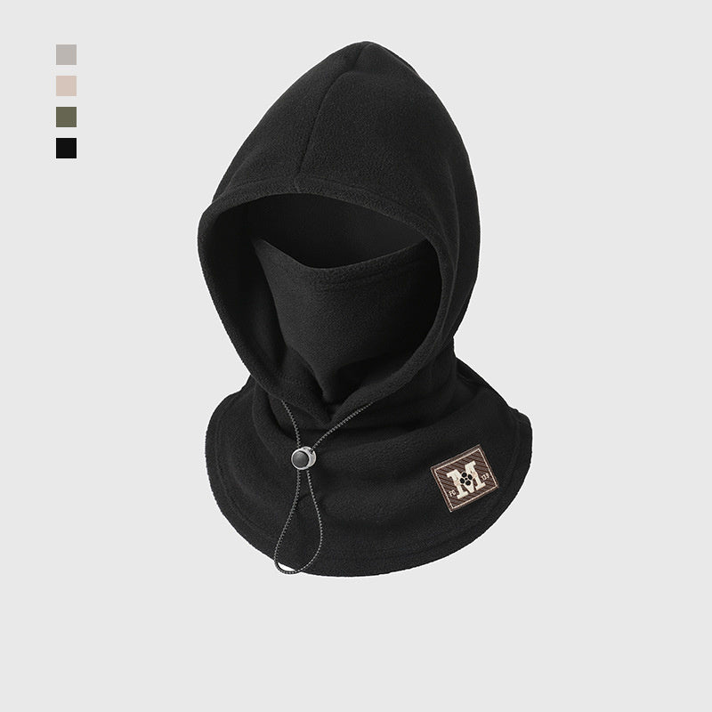 3-in-1 Fleece Balaclava Winter Face & Neck Warmer with Adjustable Hood