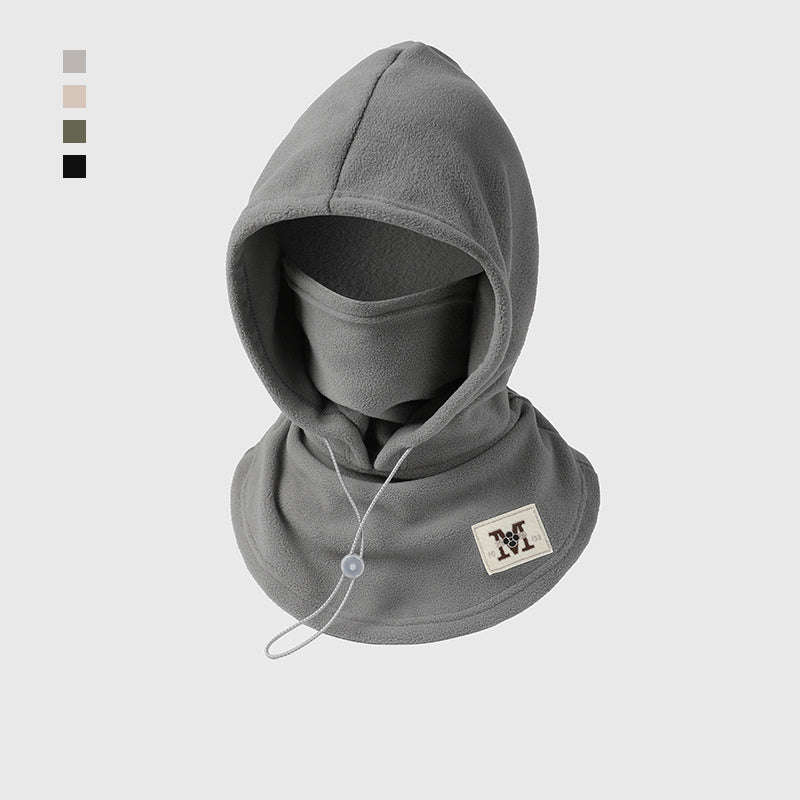 3-in-1 Fleece Balaclava Winter Face & Neck Warmer with Adjustable Hood