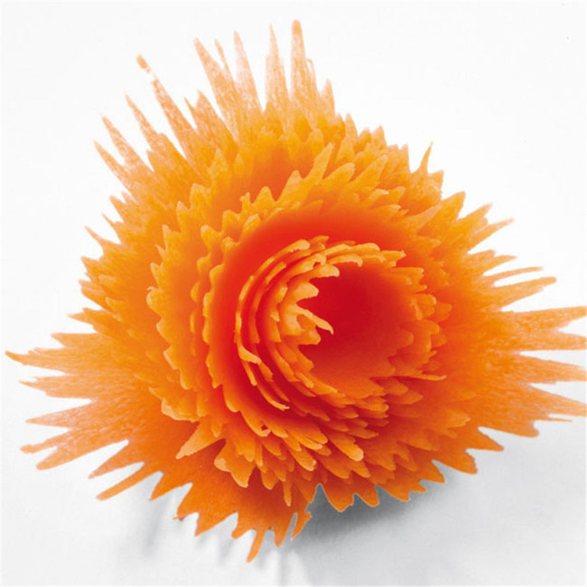 Rotating Vegetable Flower Cutter & Fruit Carving Tool for Salad Garnishes and Food Decoration