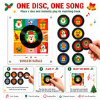 Magnetic Mini NFC Music Player with 9 Vinyl-Style Discs — Add Your Own Songs
