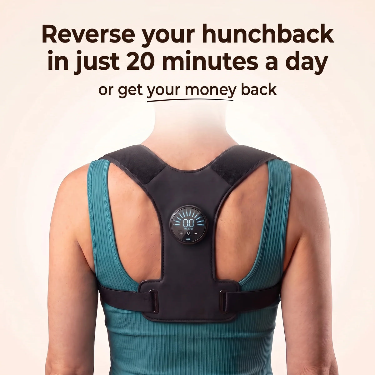 Kestro EMS Posture Trainer – Strengthen Your Upper Back & Improve Posture